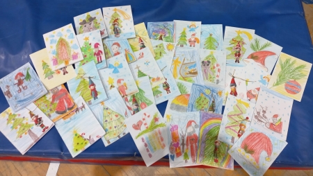 Świąteczna kartka dla Seniora - Akcja ''Dogonić Marzenia''