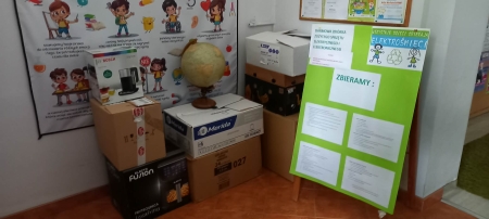 Podsumowanie akcji ''Wszystkie dzieci zbierają elektrośmieci''